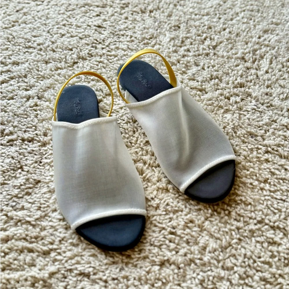 THE ROW Slingback Mesh Sandals - Picture 2 of 8